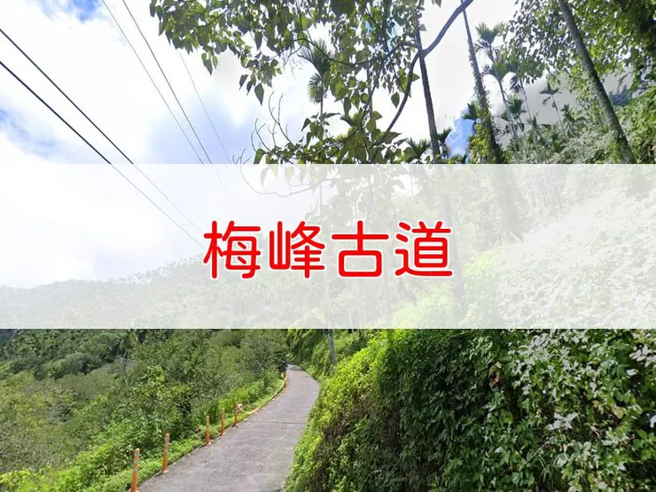 【台南】梅峰古道 | 全長里程:單程2.2公里 | 難易度:低,適合各年齡層健行者