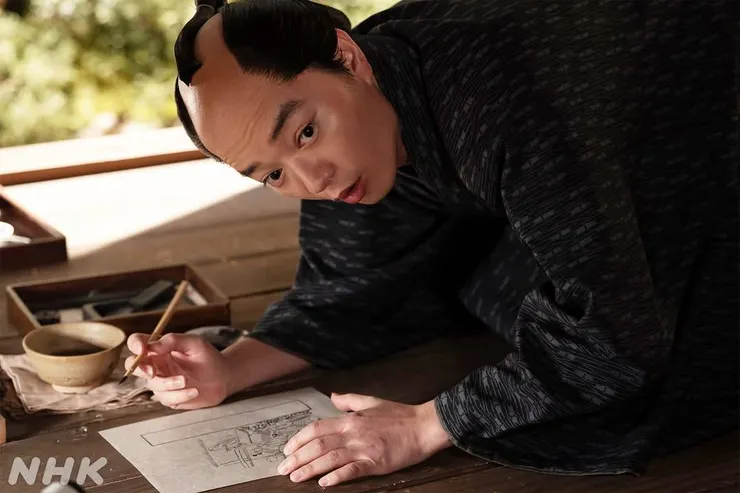 回歸吉原不久的喜多川歌麿是蔦重的王牌畫師!!