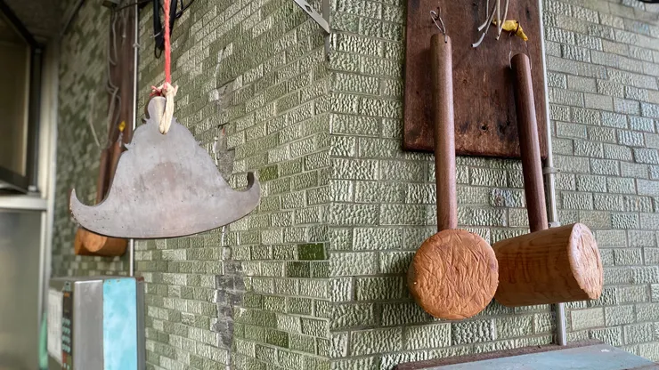 在內觀中心鐘聲代表時間