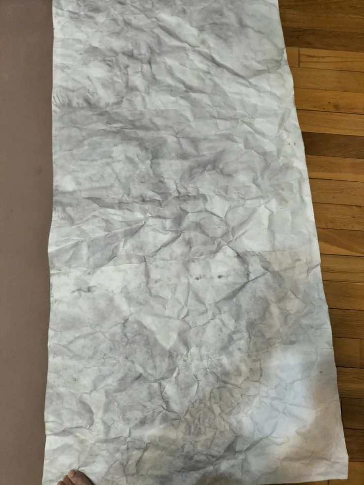 接合兩半的宣紙/Mingling攝