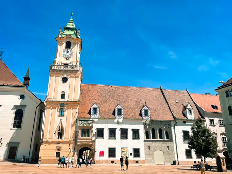 Old Town Hall shot by Emma@Bratislava,Slovakia. 07/2024.