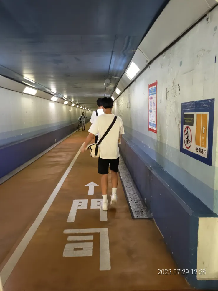 門司港~往前走會走到九州本州交界線