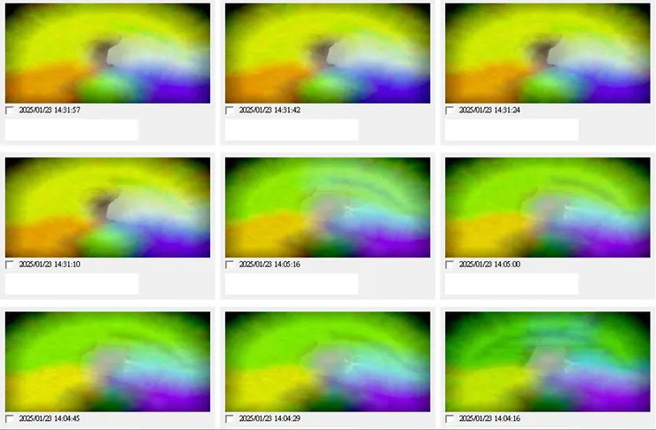黃老師後來拍能量光場，顯示比實際年紀年輕了20歲