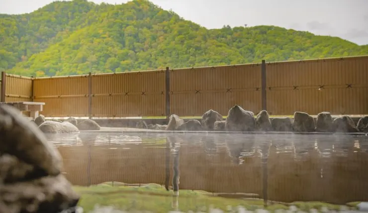 我看到的就是這個！水面蒸氣緩慢升起(取自官網)