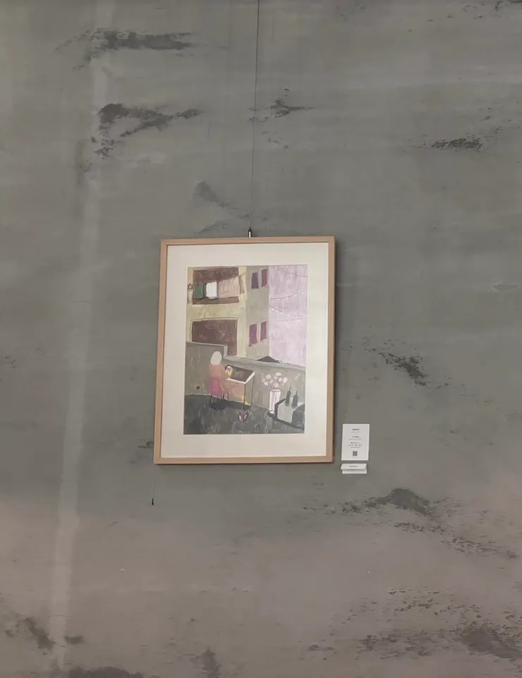 盧琪婷Chita Lu畫作:獨處時間/沒有邀約