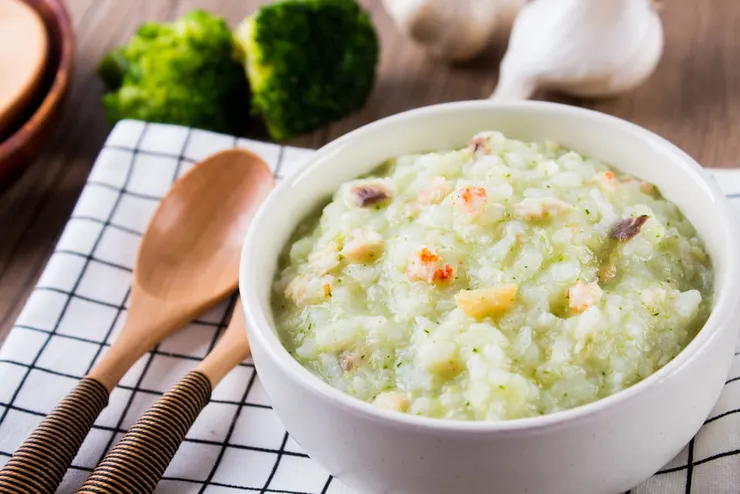 人氣商品：翡翠干貝海鮮粥