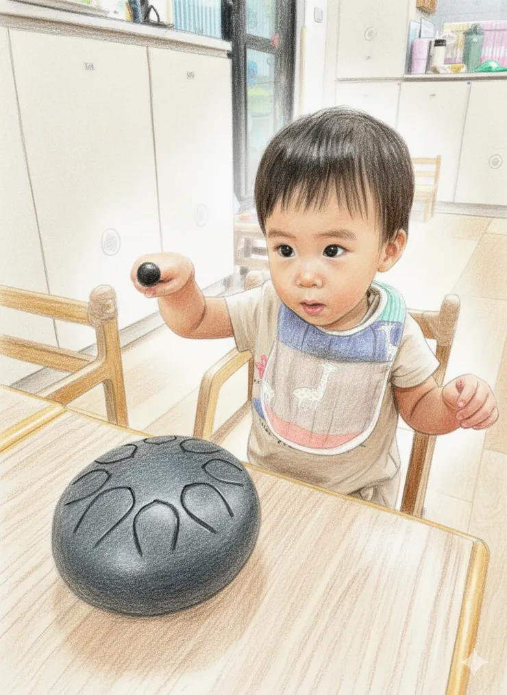 處在心流中的樂樂