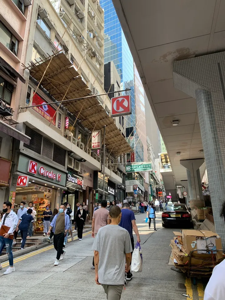 香港白天街景