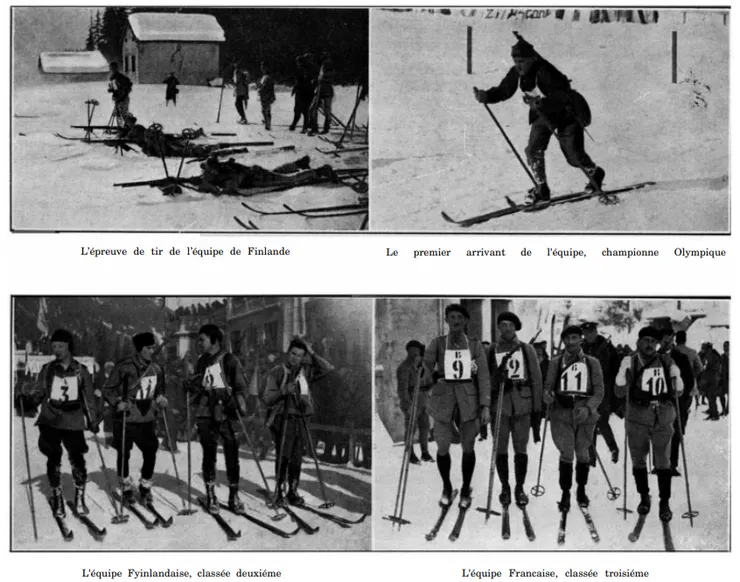 1924年夏慕尼冬奧軍事巡邏賽