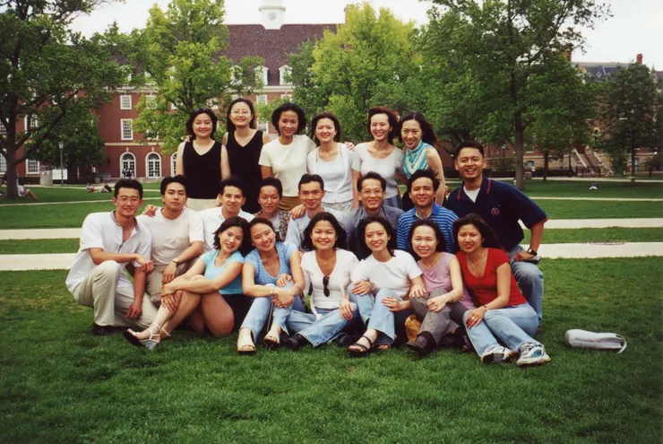 宜芳副總與伊利諾大學香檳分校同學