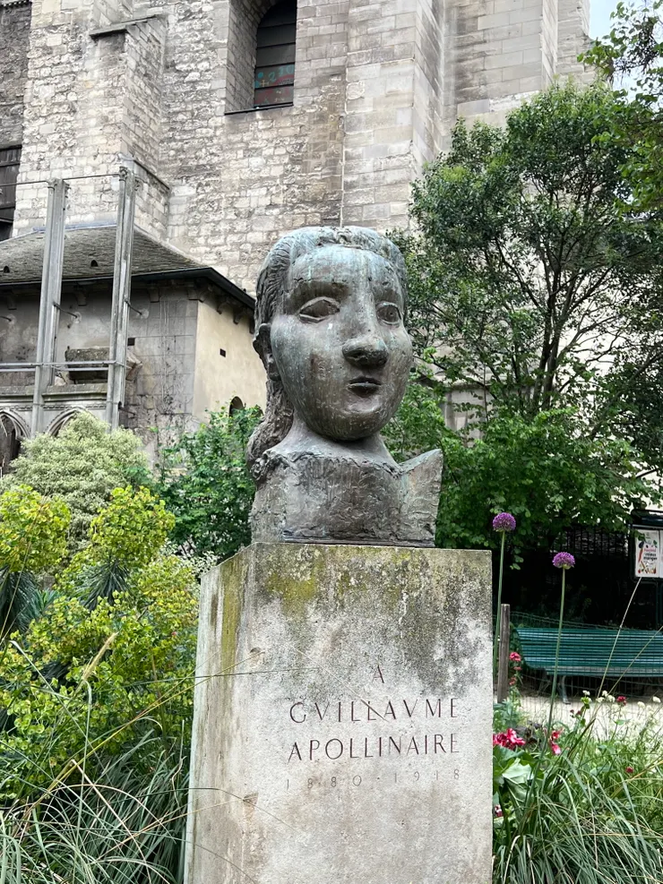 “To Gvillavme Apollinaire” by Pablo Picasso