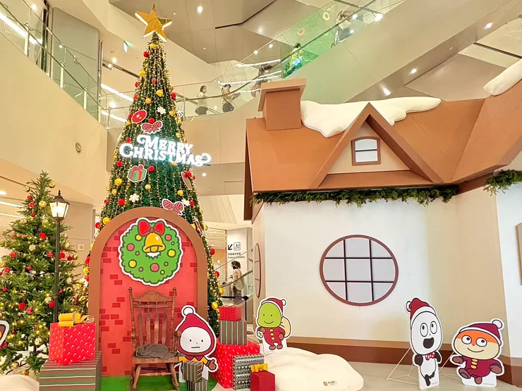 Studio UG 聖誕夢幻小鎮——LaLaport 南港