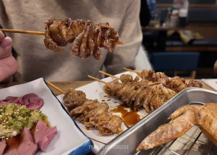 元祖炸雞皮串x5 ¥380 / NT$80