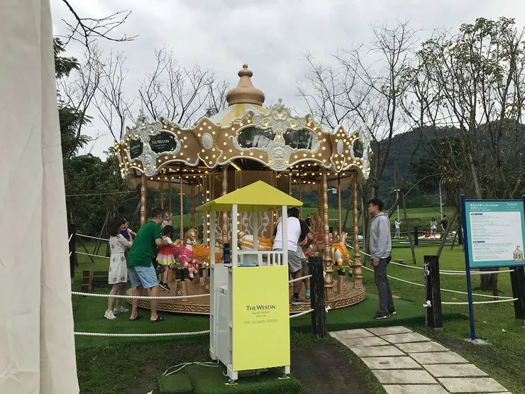  ▲每個人心中都一有一座璇轉木馬，免費設施