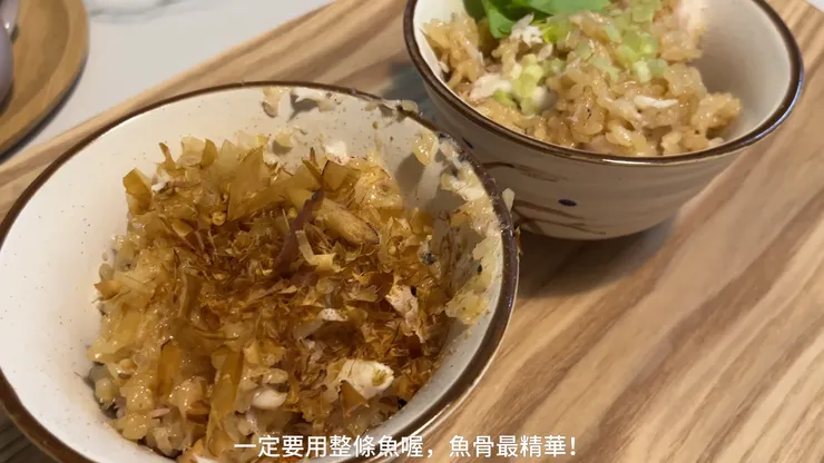 昆布鯛魚炊飯完成啦！