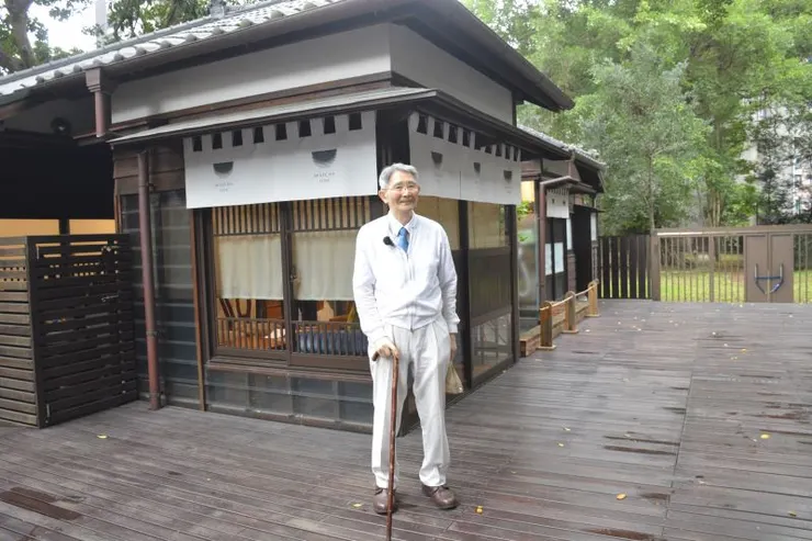 新元久重回戰前在臺北的住所，現臺灣文學基地「平安京MatchOne」店址（圖片來源：台文館）