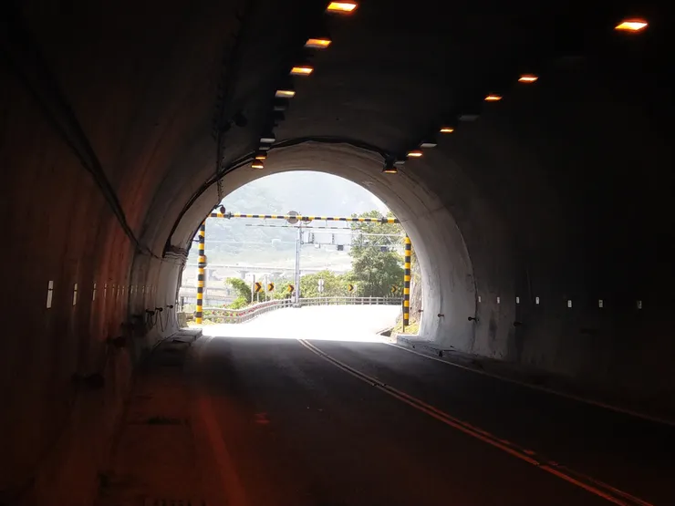 和仁隧道南端出口。