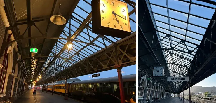 Dunedin Railways月台