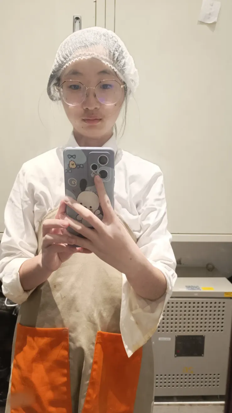 在時時香打工的我