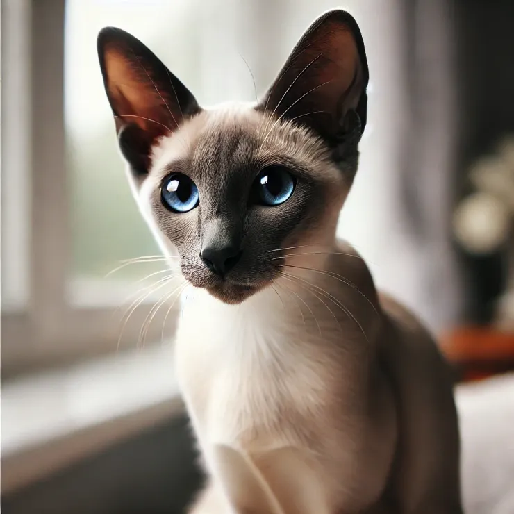 圖三:沉穩的英國短毛貓,展示其圓臉和厚實的毛皮