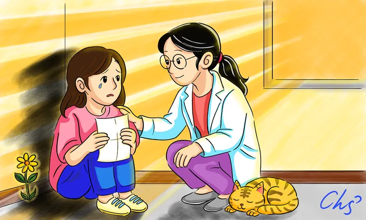 一句「你還好嗎？」使我有勇氣面對最真實的自己，再次獲得力量站起來