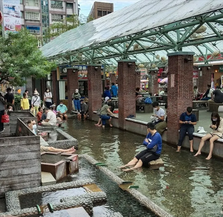 湯圍溝溫泉公園(擷取自google地圖)