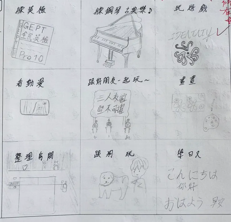 學英文、學鋼琴、學日文🤔🤔🤔都比老師精進了😅