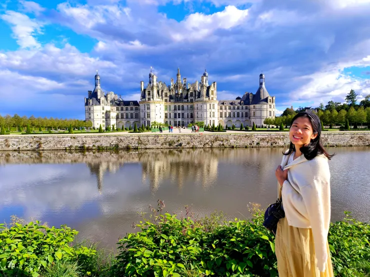 【初抵烏雲密佈幸運等到陽光照像】