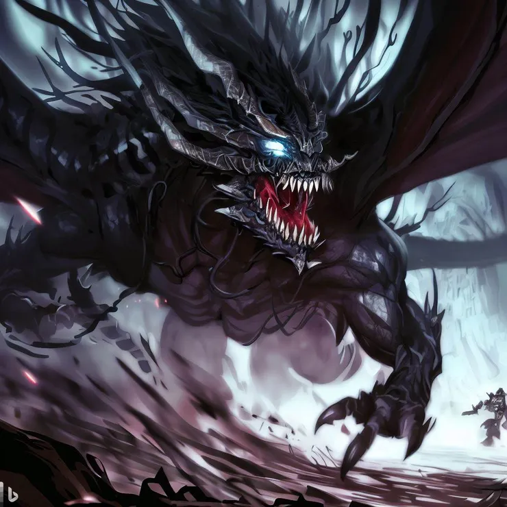 白嵐召喚<魔龍>