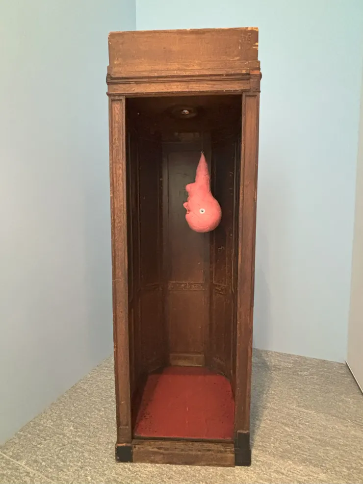 隱藏的過去  攝於「路易絲．布爾喬亞：剛從地獄回來，順便說一句，太精采了」 富邦美術館