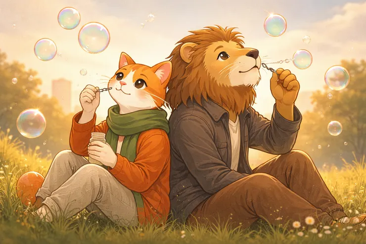 在你的承接裡，我終於不必再把自己縮小 。 原來最奢侈的成熟，是找回那個敢認真、也敢說需要的自己 。