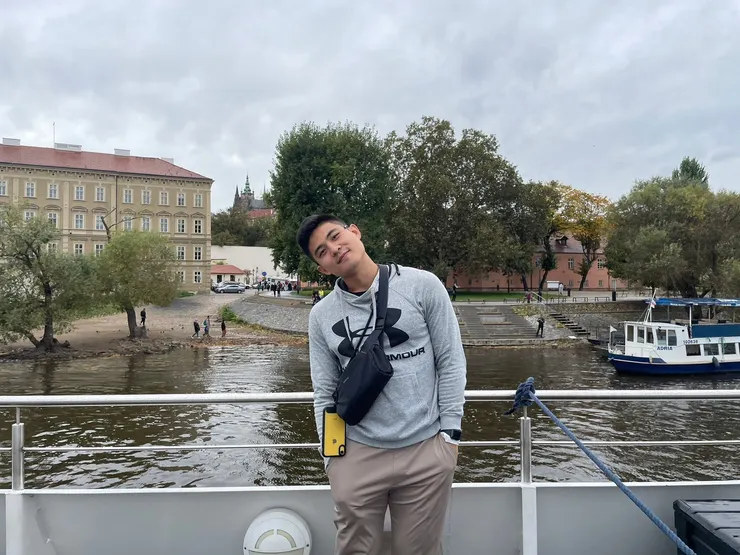 游船樓上甲板也很好拍喔