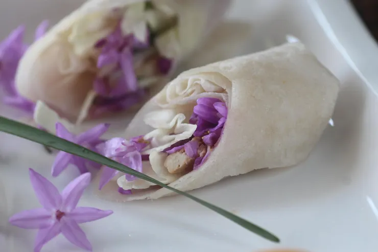 紫嬌花春捲