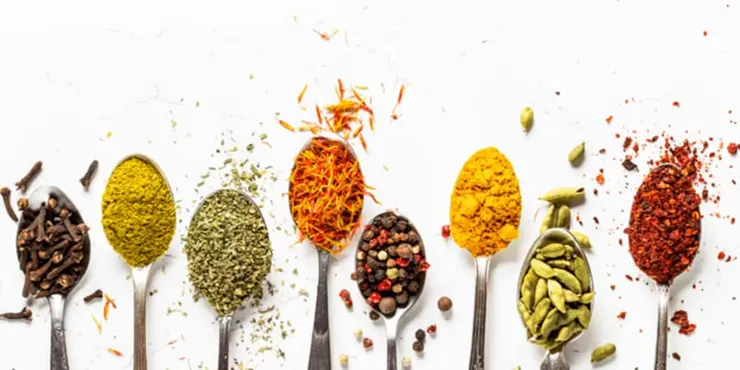 五味雜陳的調味料 (圖片引自連結內容)