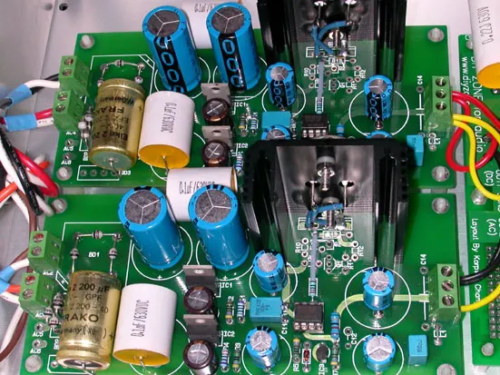 在加入 JFET 串疊電流源前，已經把在濾波電容上併聯 UCC 0.1uF/630V 革新版電容，也把其中幾顆  Philips 136 系列電容換成 ELNA Silmic 電容