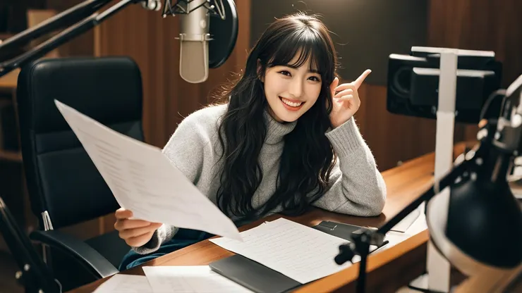 潔莉被認同後開心的模樣