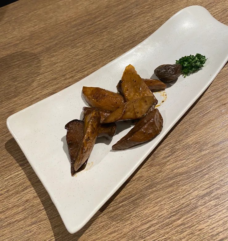 前菜-醬燒杏鮑菇