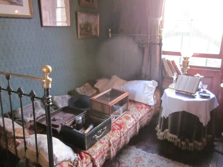 雖然展場空間不大,但家具擺設都很精緻