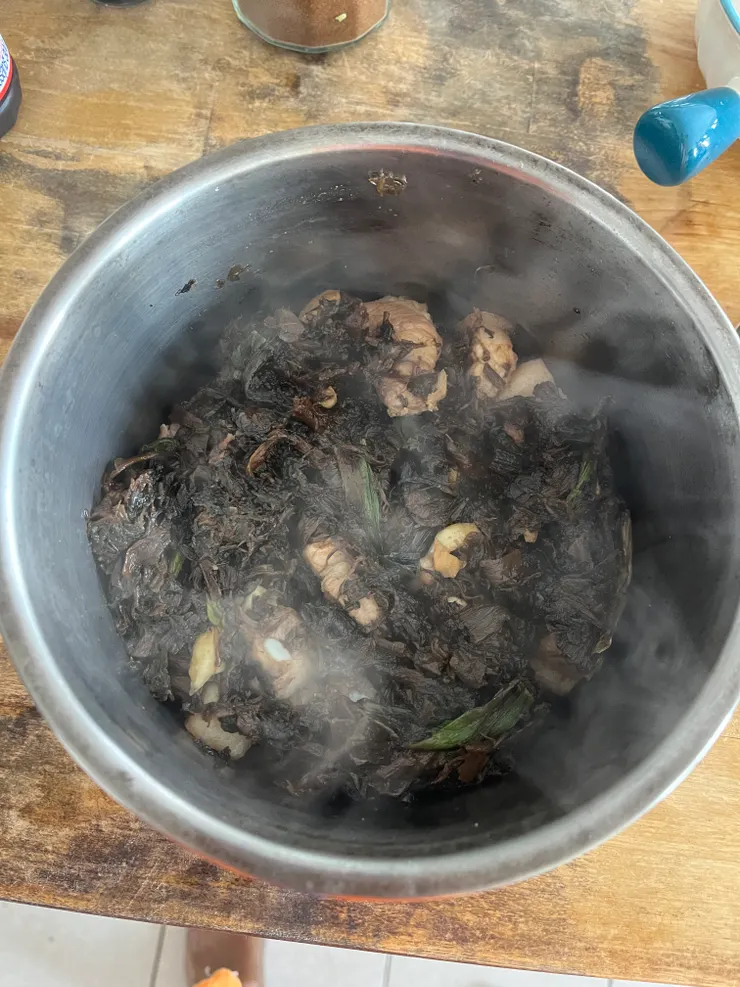 準備放進電鍋了