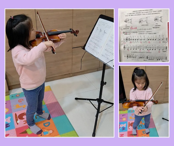 為甚麼這兩行的四分音符都是拉下半弓，而不是拉上半弓呢？