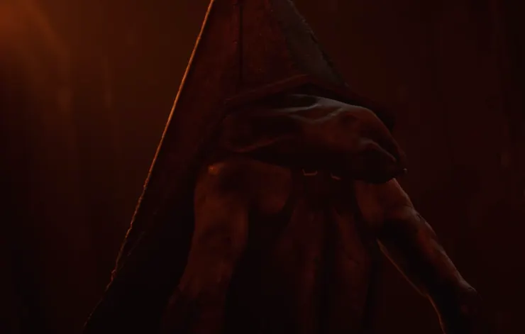 三角頭象徵懲罰的欲望。逃避,無法讓罪真正消失。