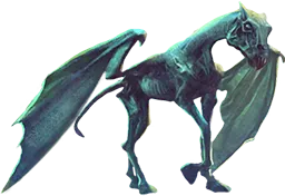 騎士墜鬼馬，其實看起來蠻可愛的。