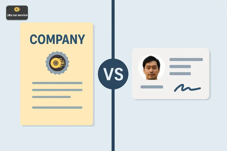 公司專業中港車服務與個體司機安排的差異