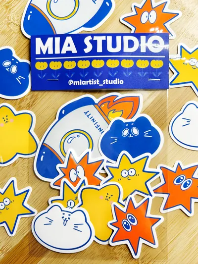 6/4-6/12 南西誠品合作貼紙包