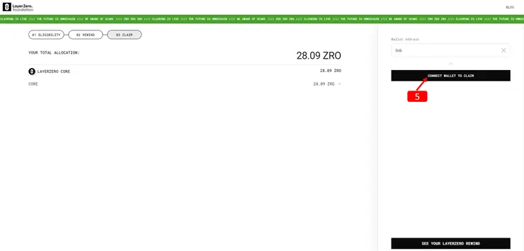 空投日誌#15｜Layerzero 空投，領取教學，$ZRO