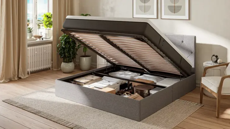 德國Emma床墊優惠碼｜後掀式收納床架