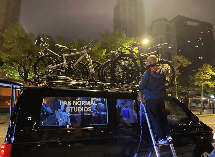 ▲清晨6：00由板橋出發