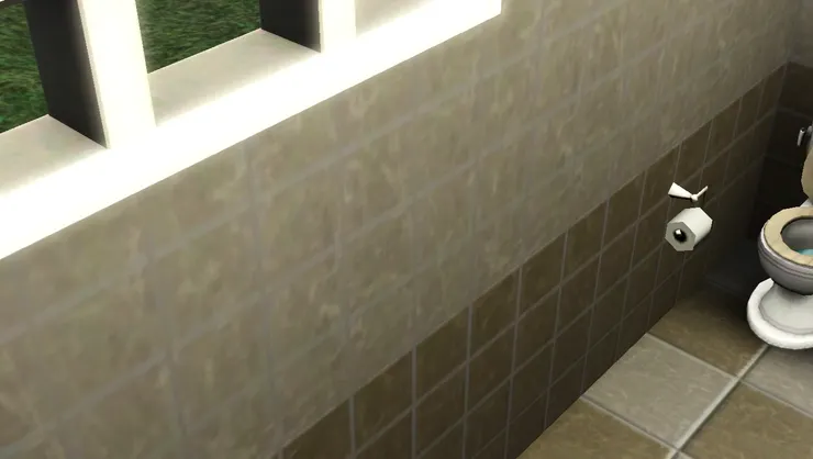 其實我設計了很久,到底辦公室跟洗手間格局如何,只能一個地方有窗,所以我選了洗手間。