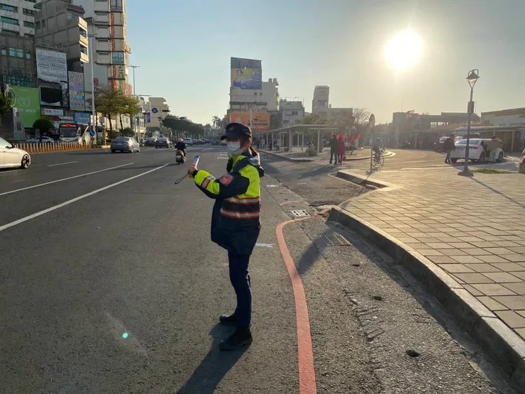 ▲全臺歡慶跨年湧人車　元旦連假警署全力疏導。（圖/警政署提供）