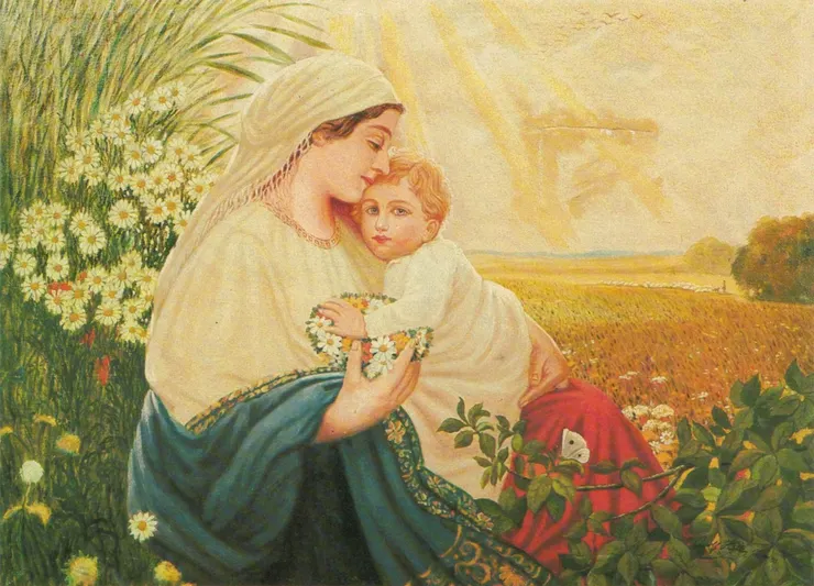 《聖母瑪利亞與聖子耶穌基督 Mary with Jesus 》